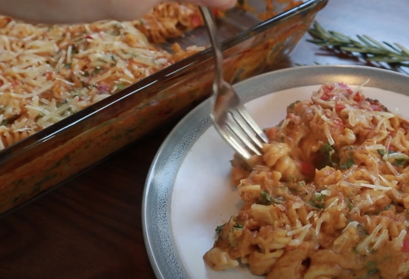 Sweet Potato in Pasta